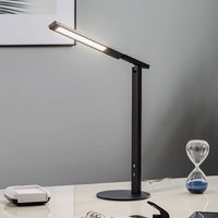 Fabas Luce LED-skrivbordslampa Ideal med dimmer, svart