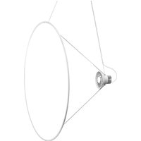 Luceplan Amisol LED-pendellampa Ø 110cm opalvit
