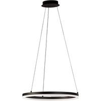 FISCHER & HONSEL Sirko LED-pendellampa, svart/vit, metall, CCT, dimbar