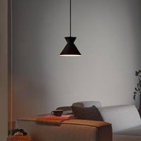 OSRAM Decor Waist pendant light, steel, black, E27