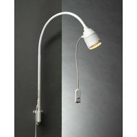 SIS-Licht LED bedside reading light with flexible arm and red light
