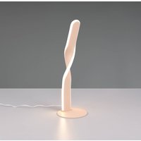 Reality Leuchten LED-bordslampa Ginko, sand, metall, höjd 40,5 cm