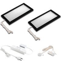 Hera Sky LED under-cabinet lamp dimmer 2x 4,000 K black
