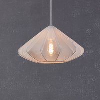 EGLO Dolwen hänglampa, vit, Ø 42,5 cm