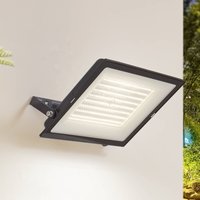 Prios LED outdoor spotlight Maikel, 200W, 16000lm, metal