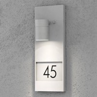 Konstsmide Modena 7655 house number light, grey