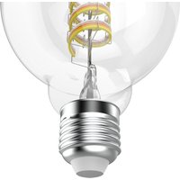 Hama Smart LED Filament E27 G95, WLAN, Matter, 4.9 W, RGBW
