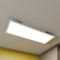 Lindby Luay LED-panel, 80 x 30 cm, vit, 3000-6000K