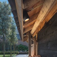 SLV Sitra outdoor ceiling lamp, anthracite, aluminium, Ø 10 cm