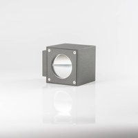 Lucande Jarno LED outdoor wall light, anthracite, set of 2, metal, 9cm