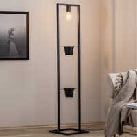 Envostar Hyacinth floor lamp with 2 flower pots