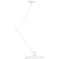 GRUPA Arigato 1-lampa för tak 140cm Ø45cm vit