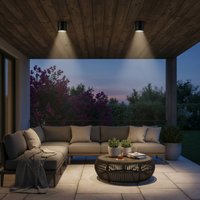 Ideallux Ideal Lux Gun badrumstaklampa svart