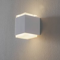 BEGA 50063 LED-vägglampa 3 000 K 9 cm vit