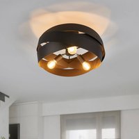 Domiluce Ceiling light Tornado black