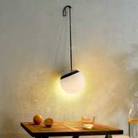 Lindby suspension d'extérieur LED Eleia, RGBW, 20 cm, batterie rechargeable