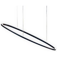 Nemo Ellisse Mega LED-Hängelampe Up 2.700K schwarz