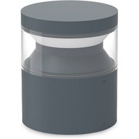 Ideallux Ideal Lux Luminaire pour socle LED Boeing, anthracite, hauteur 15 cm