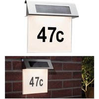 Paulmann Solar house number light with LED, IP44