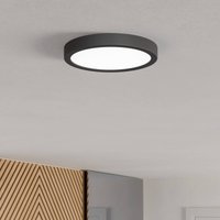 EGLO Edale chandelier, 6 lampshades cappuccino, oval