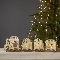 STAR TRADING Lampe décorative LED Yuletide, train de Noël