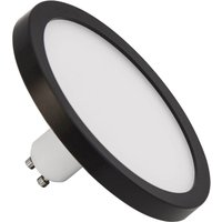 LIGHTME LED-lampa GU10 9W CCT 2 700/4 000K Ø14,5cm svart