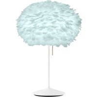 UMAGE Eos medium lampe de table bleu clair/blanc