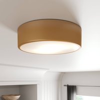TEMAR LIGHTING Plafonnier Cleo, Ø 30 cm, IP20, doré, métal, E27