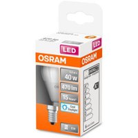 OSRAM Classic P LED-lampa E14 4,9 W 6 500 K matt