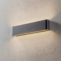 Trio Lighting LED-utomhusvägglampa Thames II, antracit