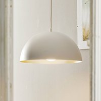 Eko-Light Beta hanging light in white and gold