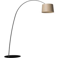 Foscarini Twiggy Wood LED-Stehleuchte schwarz