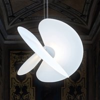 Luceplan Levante LED-hänglampa vit Ø60cm 28W