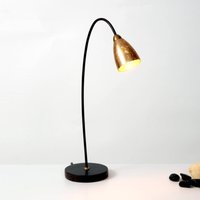 Holländer Valuable table lamp Alice, gold shade