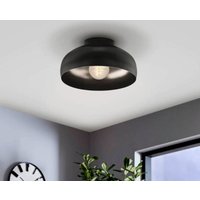 EGLO Mogano 2 taklampa, Ø28cm, svart