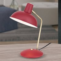 ORION I vintagelook - bordslampa Fedra röd