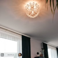 Markslöjd Plafonnier Rosendal Ø 48 cm doré