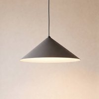 TK Lighting Lume L pendant light, brown, metal, Ø 40 cm, GX53