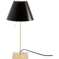 Luceplan Costanzina table lamp brass black
