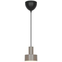 Nordlux Matis pendant light, light brown, Ø 13 cm, metal