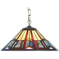 Artistar Hänglampa LILLIE i tiffanystil 1 x E27