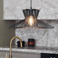 Beacon Lighting Beacon hängande lampa Pheonix Flair svart, metall, Ø 50 cm