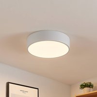 Lindby LED-taklampa Simera, Ø 30cm, vit, metall