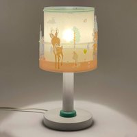 Dalber Barnbordslampa Loving Deer, G4, Ø 15 cm