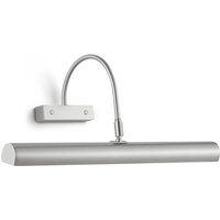 Knapstein Grit-40 tavellampa, längd 40 cm, matt nickel