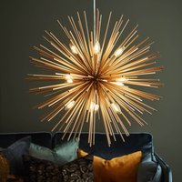 Markslöjd Soleil pendellampa i guld