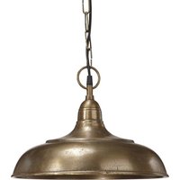PR Home hänglampa Philadelphia, antik mässingsfärg, Ø 35cm