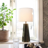 PR Home Aira table lamp, height 65 cm, brass-coloured/white