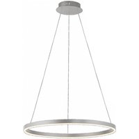 JUST LIGHT. GmbH LED pendant light Ritus, Ø 58.5cm, aluminium