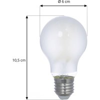 Ampoule LED Arcchio à filament, E27 2,2 W, mate, 3000 K, 470 lm